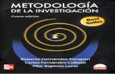 Metodologia de  la investigacion  4ta Edición