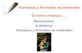Humanos y animales se entienden