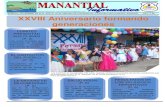 Periódico Escolar Manantial Informativo de la Escuela Básica Bolivariana "Barinas"  noviembre 2013