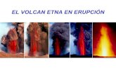 El Etna en erupcion