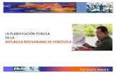 La PlanificacióN EstratéGica PúBlica En Venezuela