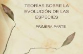 Teorías evolutivas y su desarrollo. Primera parte. IES SIERRA DE LAS VILLAS