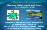 Que es ecologia