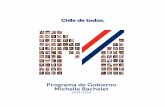 Programa de Gobierno - Michelle Bachelet