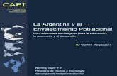 Envejecimiento poblacional en la Argentina. Consideraciones Estratégicas