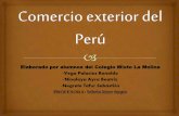Comercio exterior del Perú