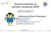 Congreso visión 2012 -  taller android