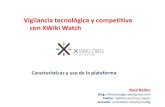Vigilancia tecnológica y competitiva con XWiki Watch