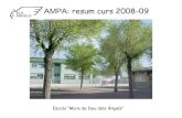 Activitats Ampa Els Angels 2008-09