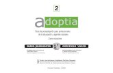 Guía de postadopción para profesionales de la educación y agentes sociales. Adoptia.
