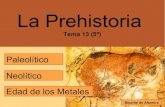 La Prehistoria en Hispania y Cantabria