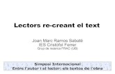 Lectors Re Creant El Text