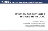 Revistes digitals acadèmiques de la UOC. LLUIS RIUS