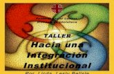 Integración Institucional- Enfoque Sistémico