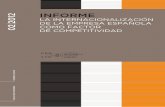 La internacionalización de la empresa española como factor de competitividad