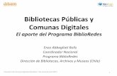 Biblio Redes Encuentro Comunas Digitales