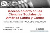 Acceso abierto en las Ciencias Sociales de América Latina y Caribe: el caso CLACSO