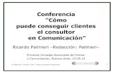 1º Jornadas Nacionales de Prensa y Comunicación_ricardo palmieri