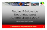 Reglas Basicas De Seguridad Para Automovilistas 2007