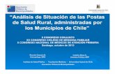Analisis de Situación de las Postas de Salud Rural en Chile