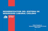 Modernizacion del sistema de seguridad laboral chileno