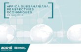 Perspectives econòmiques Àfrica subsahariana pel 2012