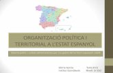 Organització política i territorial a l’estat espanyol i català