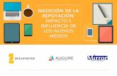 Presentación de la jornada: "Medición de la reputación: impacto e influencia de los nuevos medios"
