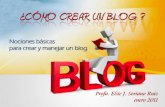 Taller maestros   cómo crear mi blog - revisado 2011