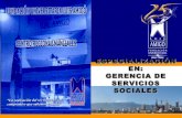 ESPECIALIZACION EN GERENCIA DE SERVICIOS SOCIALES
