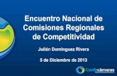 Encuentro Nacional de Comisiones Regionales de Competitividad 2013