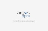 argosbpm - Innovación en procesos de negocio