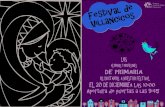 Invitación de Primaria al Festival de Navidad 2013. Colegio Hijas de Jesús Pamplona
