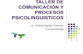 Diapositivas modulo procesos linguisticos taller