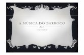 A música do barroco