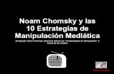 Noam chomsky y las 10 reglas de manipulacion mediatica