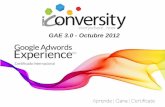 Gae. 3.0   octubre 2012 (oferta valida hasta el 1 de octubre)