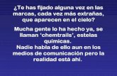 Chemtrails  ( Estelas Químicas )