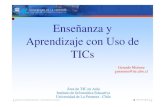 Gerardo Moënne - Enseñanza y aprendizaje con uso de TIC