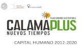 Presentación Foro Capital Humano Calama Plus 11 enero 2012