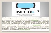 Nuevas Tecnologías de la Información y la Comunicación (NTIC'S)