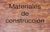 Materiales de construcción (trabajo)