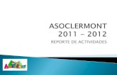 Informe de gestión Asoclermont 2011-2012