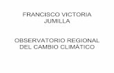 Francisco Victoria Jumilla observatorio regional del cambio climático
