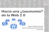 Taxonomia Web20 Curso Innodocente
