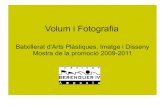 Exposició 2011 volum i fotografia