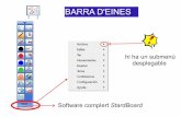 Barra d'eines de la pdi stard board v.9.3