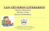 Los Generos Literarios Nb4 Introduccion