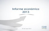 Ppt informe económico fiab 2013   fiab