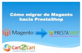 Cómo Migrar de Magento a PrestaShop con Cart2Cart